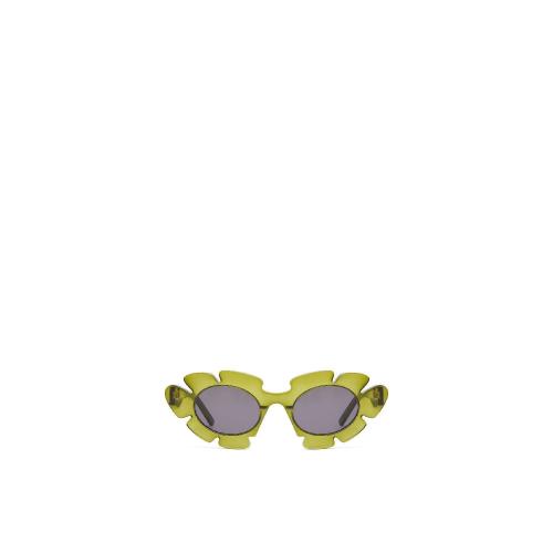  LOEWE羅意威 22年秋冬 女士 太陽眼鏡 Flower sunglasses in injected nylon G000270X03-4510